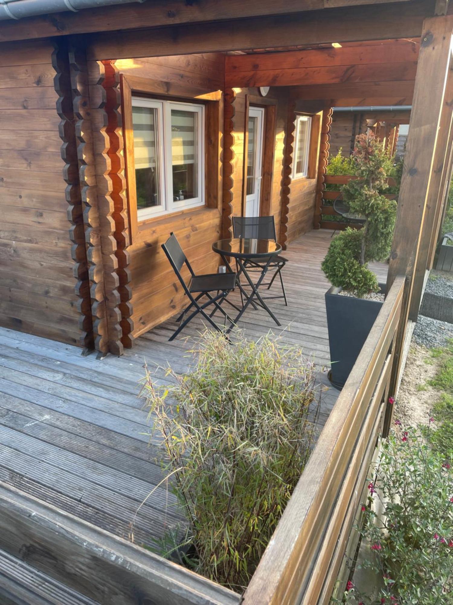 Hermival-les-Vaux Le Chalet De Vacances 빌라 외부 사진