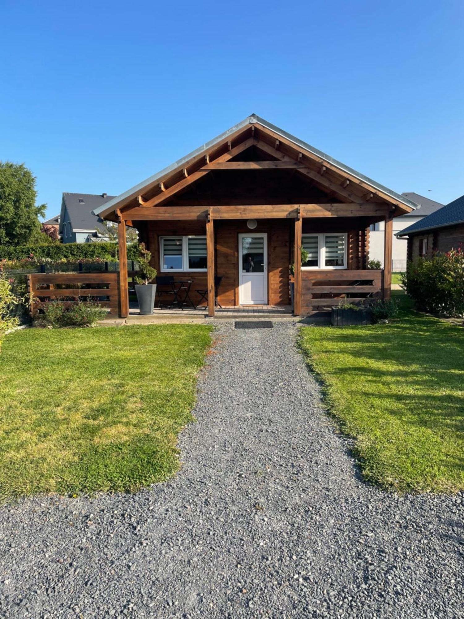 Hermival-les-Vaux Le Chalet De Vacances 빌라 외부 사진